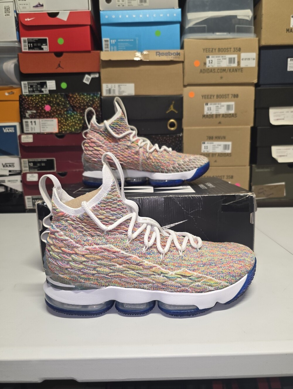 Nike LeBron 15 "Fruity Pebbles" Sz 11
